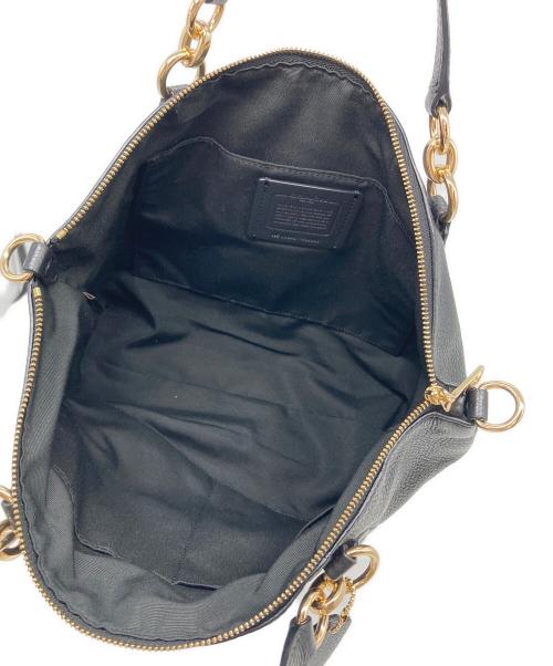 COACH（コーチ）COACH (コーチ) ケルシー 2WAYハンドバッグ ブラック サイズ:実寸参照の古着・服飾アイテム