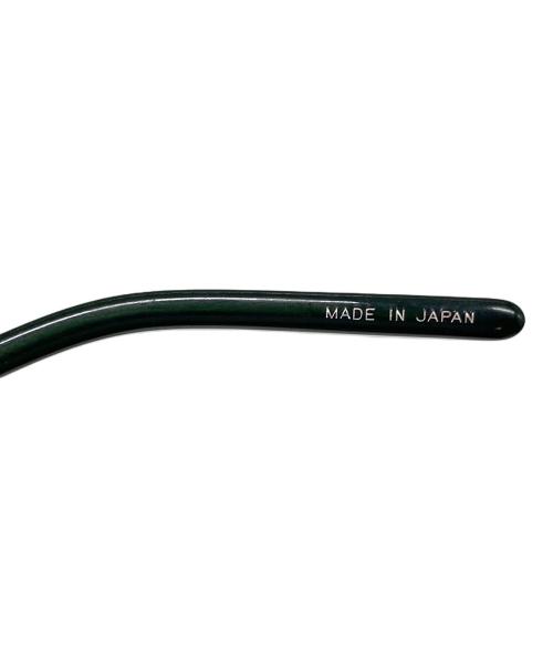 KEARNY（カーニー）kearny (カーニー) James ダブルブリッジ眼鏡　アイウェア　日本製 シルバー×グリーン サイズ:47□22-145の古着・服飾アイテム
