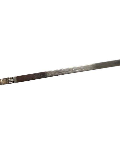 KEARNY（カーニー）kearny (カーニー) James ダブルブリッジ眼鏡　アイウェア　日本製 シルバー×グリーン サイズ:47□22-145の古着・服飾アイテム