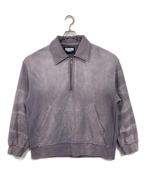 MAISON SPECIAL（メゾンスペシャル）MAISON SPECIAL (メゾンスペシャル) Sandblasting Sweat  サンドブラスティングスウェット パープル サイズ:1の古着・服飾アイテム