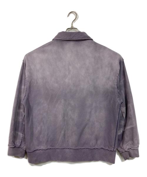 MAISON SPECIAL（メゾンスペシャル）MAISON SPECIAL (メゾンスペシャル) Sandblasting Sweat  サンドブラスティングスウェット パープル サイズ:1の古着・服飾アイテム
