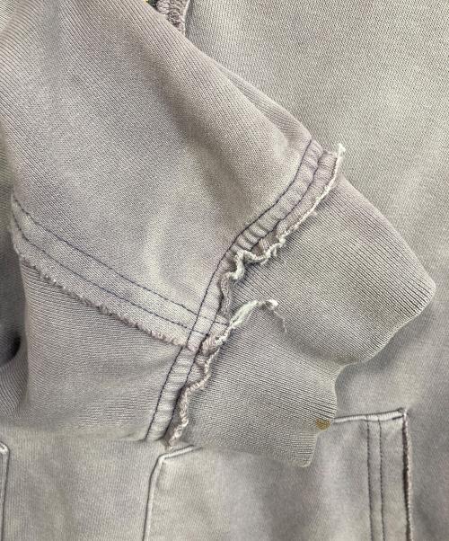 MAISON SPECIAL（メゾンスペシャル）MAISON SPECIAL (メゾンスペシャル) Sandblasting Sweat  サンドブラスティングスウェット パープル サイズ:1の古着・服飾アイテム