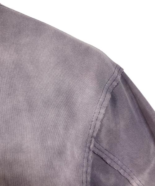 MAISON SPECIAL（メゾンスペシャル）MAISON SPECIAL (メゾンスペシャル) Sandblasting Sweat  サンドブラスティングスウェット パープル サイズ:1の古着・服飾アイテム
