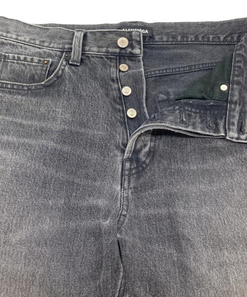 BALENCIAGA（バレンシアガ）BALENCIAGA (バレンシアガ) 18SS  カットオフデニムハーフパンツ　日本製 グレー サイズ:30の古着・服飾アイテム