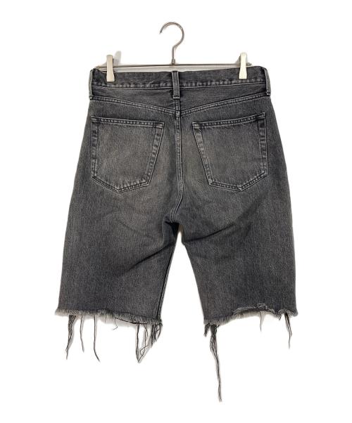 BALENCIAGA（バレンシアガ）BALENCIAGA (バレンシアガ) 18SS  カットオフデニムハーフパンツ　日本製 グレー サイズ:30の古着・服飾アイテム