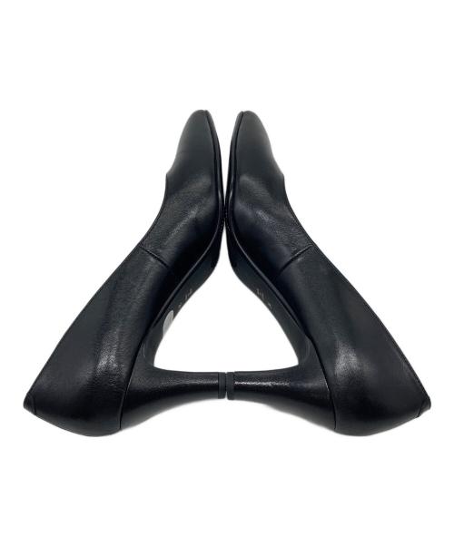 Obi de Boots iki（オビデブーツイキ）Obi de Boots iki (オビデブーツイキ) 金鱗 ドッキングパンプス ブラック サイズ:24㎝の古着・服飾アイテム
