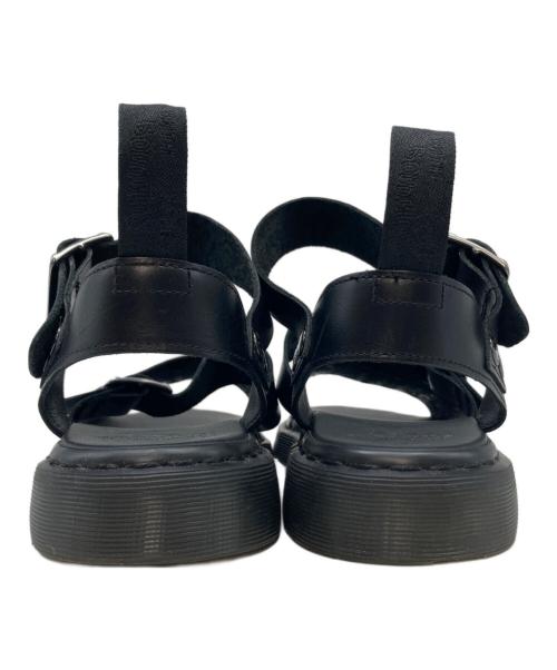 Dr.Martens（ドクターマーチン）Dr.Martens (ドクターマーチン) GRYPHON サンダル ブラック サイズ:UK9の古着・服飾アイテム