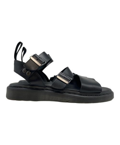 Dr.Martens（ドクターマーチン）Dr.Martens (ドクターマーチン) GRYPHON サンダル ブラック サイズ:UK9の古着・服飾アイテム