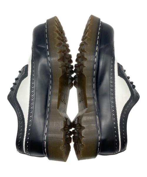 Dr.Martens（ドクターマーチン）Dr.Martens (ドクターマーチン) 10458 ウィングチップシューズ ブラック×ホワイト サイズ:UK10の古着・服飾アイテム