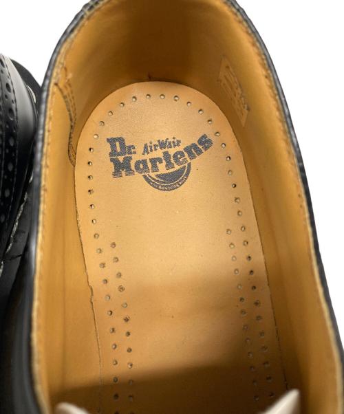 Dr.Martens（ドクターマーチン）Dr.Martens (ドクターマーチン) 10458 ウィングチップシューズ ブラック×ホワイト サイズ:UK10の古着・服飾アイテム