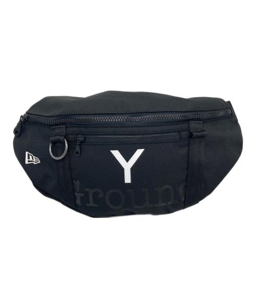 GROUND Y（グラウンドワイ）GROUND Y (グラウンドワイ) New Era (ニューエラ) コラボ ウエストバッグ ブラック サイズ:実寸参照の古着・服飾アイテム