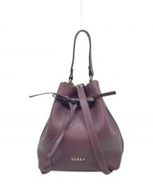 FURLA（フルラ）の古着「2WAY巾着バッグ」｜パープル