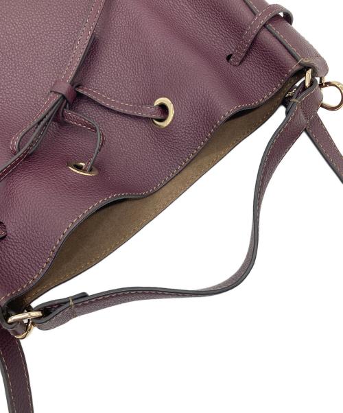 FURLA（フルラ）FURLA (フルラ) 2WAY巾着バッグ パープル サイズ:実寸参照の古着・服飾アイテム
