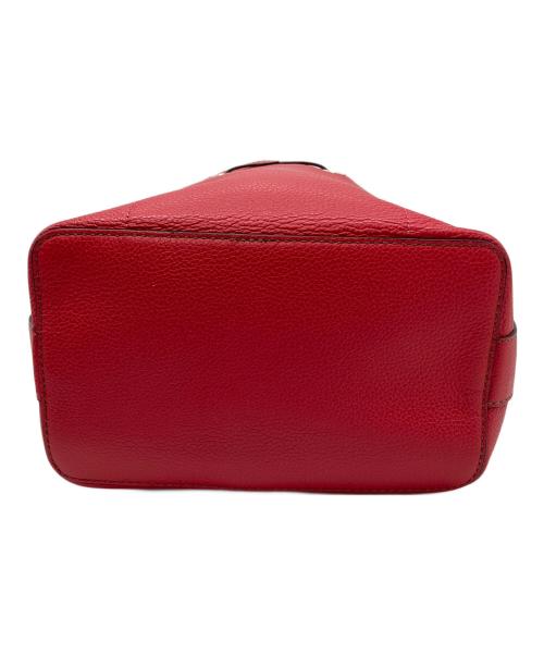 FURLA（フルラ）FURLA (フルラ) 2WAY巾着バッグ レッド サイズ:実寸参照の古着・服飾アイテム