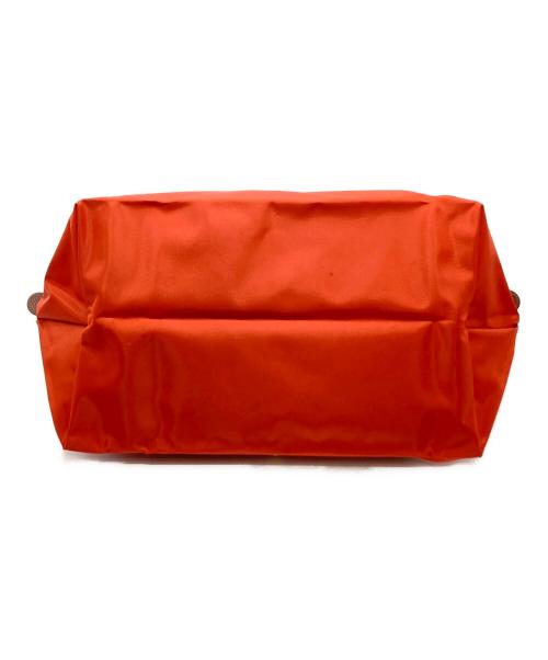 LONGCHAMP（ロンシャン）LONGCHAMP (ロンシャン) トートバッグ　舟型トート オレンジ サイズ:実寸参照の古着・服飾アイテム