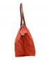 LONGCHAMP (ロンシャン) トートバッグ　舟型トート オレンジ サイズ:実寸参照：6000円