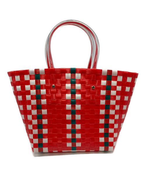 MARNI（マルニ）MARNI (マルニ) ピクニックバッグ レッドの古着・服飾アイテム