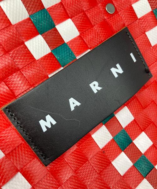 MARNI（マルニ）MARNI (マルニ) ピクニックバッグ レッドの古着・服飾アイテム