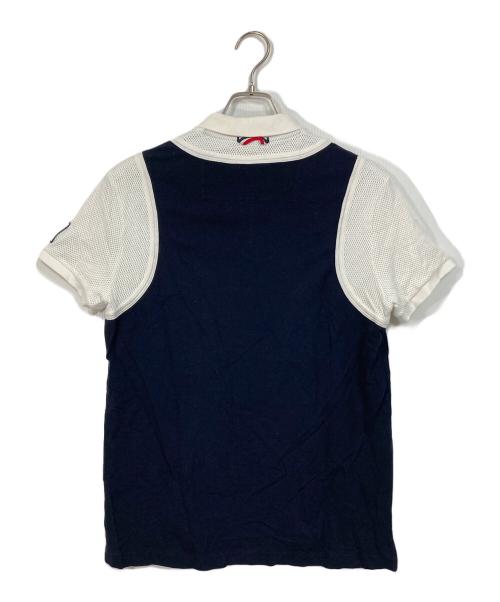 MONCLER GAMME BLEU（モンクレール ガム ブルー）MONCLER GAMME BLEU (モンクレール ガム ブルー) ポロシャツ ネイビー サイズ:XLの古着・服飾アイテム