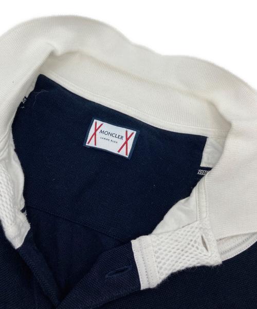 MONCLER GAMME BLEU（モンクレール ガム ブルー）MONCLER GAMME BLEU (モンクレール ガム ブルー) ポロシャツ ネイビー サイズ:XLの古着・服飾アイテム