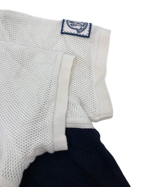 MONCLER GAMME BLEU（モンクレール ガム ブルー）MONCLER GAMME BLEU (モンクレール ガム ブルー) ポロシャツ ネイビー サイズ:XLの古着・服飾アイテム