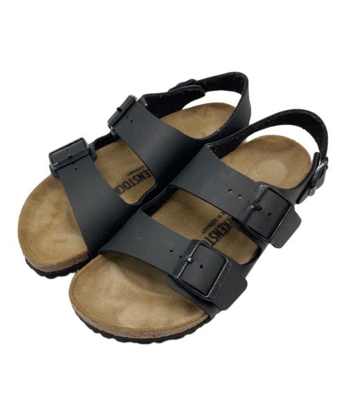 BIRKENSTOCK（ビルケンシュトック）BIRKENSTOCK (ビルケンシュトック) Milano / ミラノ ビルコフロー ブラック サイズ:UK5の古着・服飾アイテム