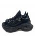 adidas (アディダス) OZVENUZ 厚底スニーカー ブラック サイズ:US10 未使用品：12000円