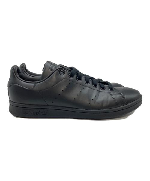 adidas（アディダス）adidas (アディダス) STANSMITH ローカットスニーカー ブラック サイズ:26.5の古着・服飾アイテム