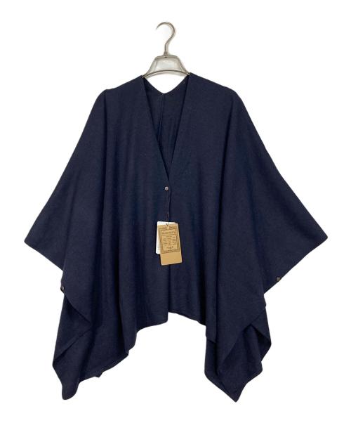 BEARDSLEY（ビアズリー）BEARDSLEY (ビアズリー) 4WAYニットストール ネイビー サイズ:FREE 未使用品の古着・服飾アイテム