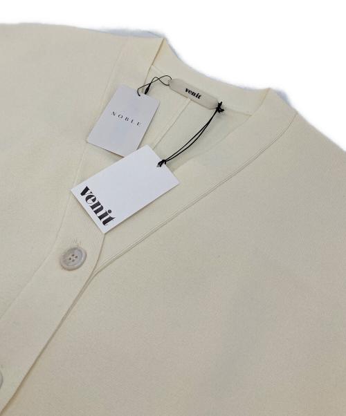 Noble（ノーブル）Noble (ノーブル) venit/ヴェニット ベスト ホワイト サイズ:38 未使用品の古着・服飾アイテム