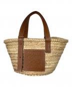 LOEWEロエベ）の古着「BASKET SMALL BAG  バスケットスモールバッグ」｜ベージュ