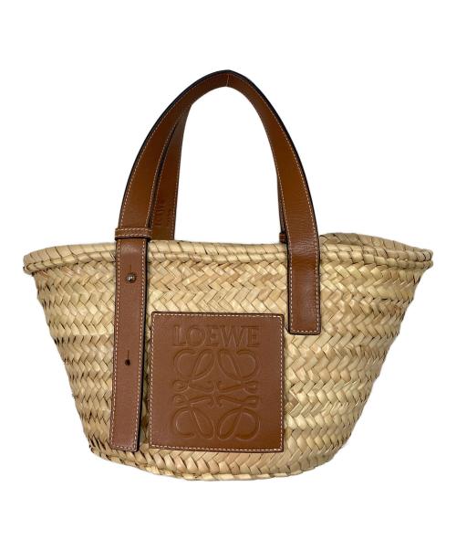 LOEWE（ロエベ）LOEWE (ロエベ) BASKET SMALL BAG  バスケットスモールバッグ ベージュ サイズ:実寸参照の古着・服飾アイテム