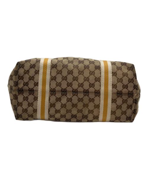 GUCCI（グッチ）GUCCI (グッチ) GGキャンバストートバッグ ベージュ サイズ:実寸参照の古着・服飾アイテム