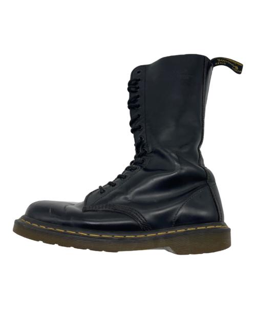 Dr.Martens（ドクターマーチン）Dr.Martens (ドクターマーチン) 14ホールブーツ ブラック サイズ:UK8の古着・服飾アイテム