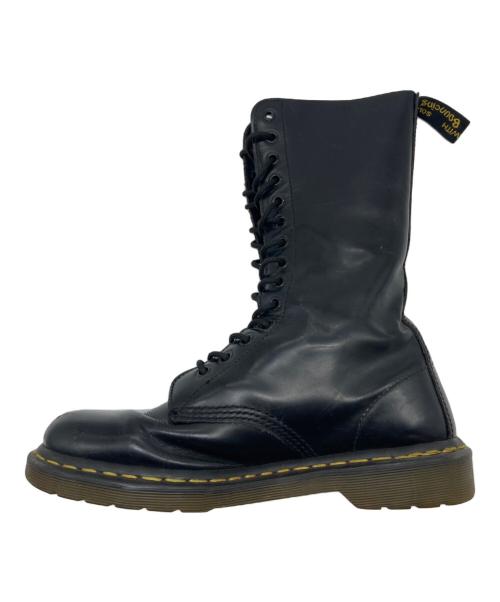 Dr.Martens（ドクターマーチン）Dr.Martens (ドクターマーチン) 14ホールブーツ ブラック サイズ:UK8の古着・服飾アイテム