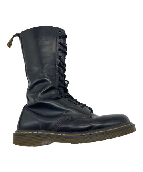 Dr.Martens（ドクターマーチン）Dr.Martens (ドクターマーチン) 14ホールブーツ ブラック サイズ:UK8の古着・服飾アイテム