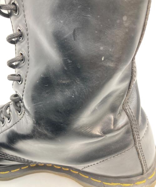 Dr.Martens（ドクターマーチン）Dr.Martens (ドクターマーチン) 14ホールブーツ ブラック サイズ:UK8の古着・服飾アイテム