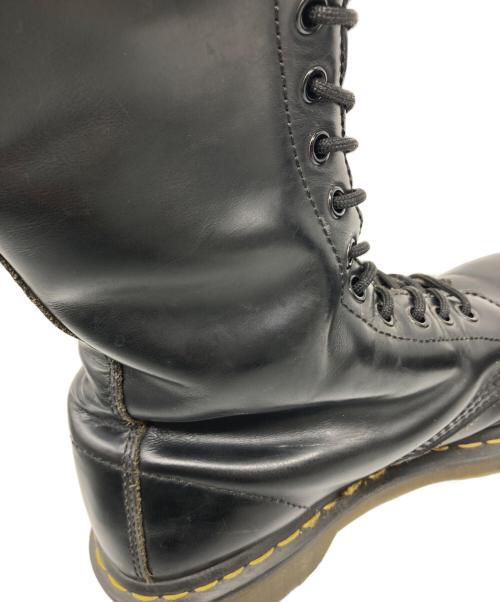 Dr.Martens（ドクターマーチン）Dr.Martens (ドクターマーチン) 14ホールブーツ ブラック サイズ:UK8の古着・服飾アイテム
