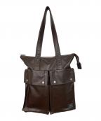 PORTERポーター）の古着「FREE STYLE  TOTE BAG」｜ブラウン