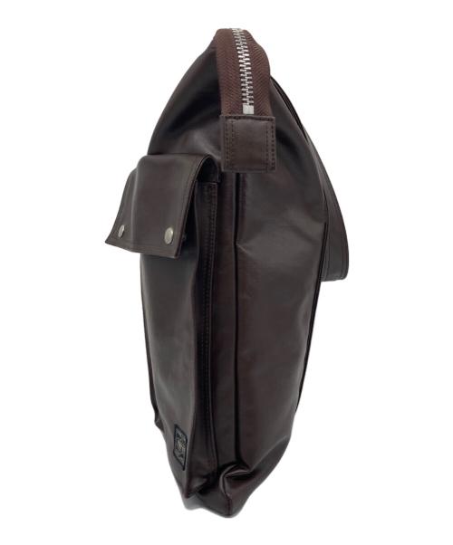 PORTER（ポーター）PORTER (ポーター) FREE STYLE  TOTE BAG ブラウンの古着・服飾アイテム