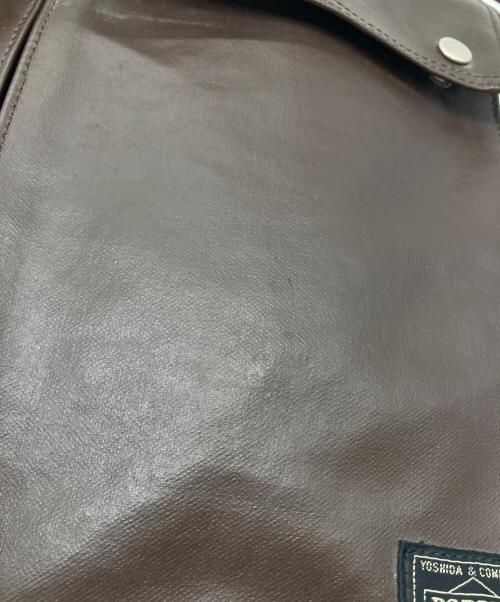 PORTER（ポーター）PORTER (ポーター) FREE STYLE  TOTE BAG ブラウンの古着・服飾アイテム