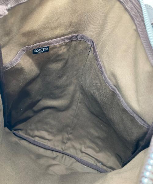 PORTER（ポーター）PORTER (ポーター) FREE STYLE  TOTE BAG ブラウンの古着・服飾アイテム