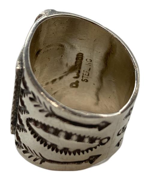 Navajo（ナバホ）Navajo (ナバホ) サンダーバードリング サイズ:１０号の古着・服飾アイテム