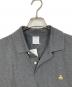 BROOKS BROTHERS (ブルックスブラザーズ) ポロシャツ　ワンポイント刺繍ポロシャツ グレー サイズ:M 未使用品：5000円