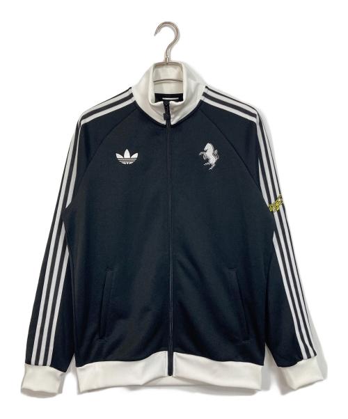 adidas（アディダス）adidas (アディダス) ユベントスFCオリジナルトラックトップ　ジャージ　アウター　ライトアウター　スポーツ　アウトドア ブラック サイズ:J XLの古着・服飾アイテム
