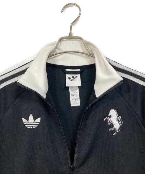 adidas（アディダス）adidas (アディダス) ユベントスFCオリジナルトラックトップ　ジャージ　アウター　ライトアウター　スポーツ　アウトドア ブラック サイズ:J XLの古着・服飾アイテム