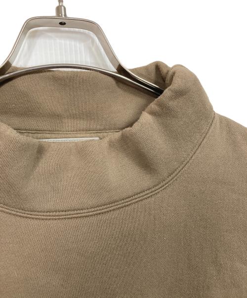 FOG ESSENTIALS（フィアオブゴッド エッセンシャル）FOG ESSENTIALS (フィアオブゴッド エッセンシャル) モックネックスウェット　裏起毛 ブラウン サイズ:Mの古着・服飾アイテム