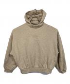 FOG ESSENTIALSフィアオブゴッド エッセンシャル）の古着「プルオーバーパーカー　フーディ　裏起毛」｜ベージュ