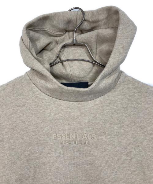 FOG ESSENTIALS（フィアオブゴッド エッセンシャル）FOG ESSENTIALS (フィアオブゴッド エッセンシャル) プルオーバーパーカー　フーディ　裏起毛 ベージュ サイズ:Mの古着・服飾アイテム