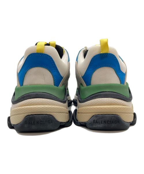 BALENCIAGA（バレンシアガ）BALENCIAGA (バレンシアガ) Triple S Light Grey Multi ホワイト×ブルー サイズ:29の古着・服飾アイテム
